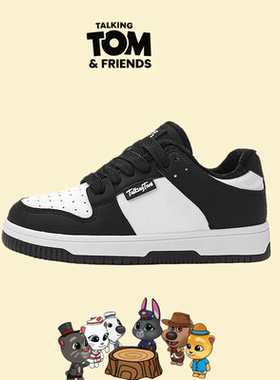 会说话的汤姆猫鞋子冬季新款情侣低帮dunk板鞋2026百搭运动休闲鞋