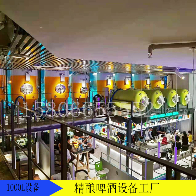 现货速发小型精酿啤酒设备 家用自酿扎啤机 酿酒设备  啤酒厂
