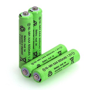 kAAA Batteries 600mAh 极速1.2v nimh Rechargeable Batte