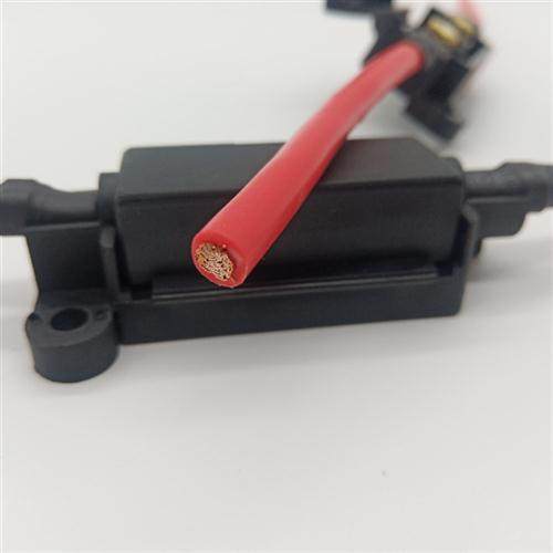 极速驻车空调加装保险o盒100A电动空调保险盒空调插汽车改装接线