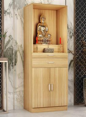 极速佛龛供台种济家用佛龛立柜小型供经型菩萨桌供奉桌R多XP55R_1