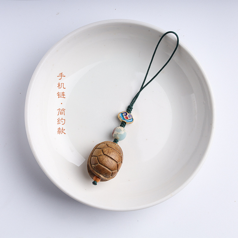 极速金丝楠木diym雕刻富甲天下木质文玩手把件钥匙扣汽车挂饰工艺