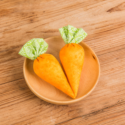 极速胡萝卜香囊diny材料包香包平安符手工刺绣自情侣袋端午节儿童