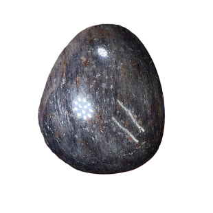 新品 3cm儿童玩耍科普教学标本 天然蓝线石原石摆件鱼缸石椭圆形E2