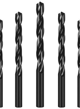 极速黑钻直柄麻花钻头直钻花HSSC高速网钻头不锈钢钻头钻床钻咀