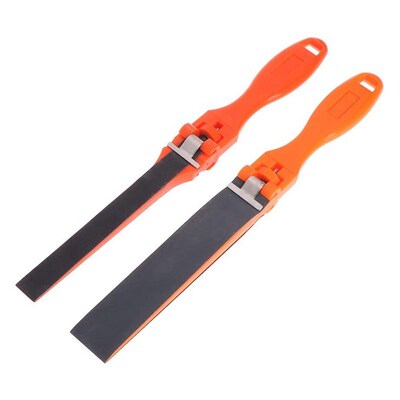 极速2Pcs Sanhdpaper Wood Carving Sandpaper Ruler Plastic Jew