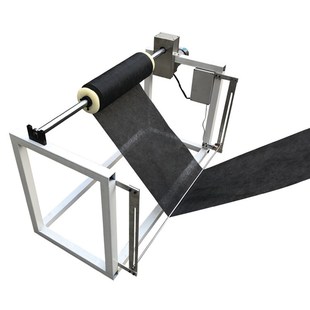 极速光电感应金属卷材材料架电z动收料机胶带纸带卷料放料机卷筒