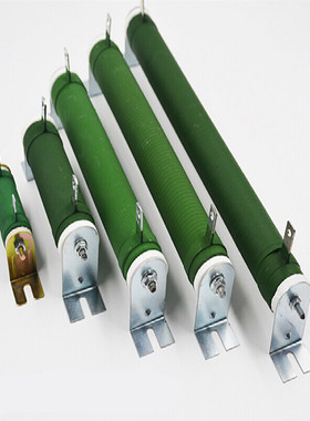 极速RX20大功率老化负载波纹线绕瓷管电阻25W30W40W50W1T00W150W2