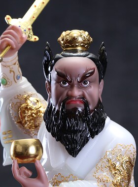 极速汉白玉张天师像m家用龙虎山天师府正一祖师爷张道陵神像客厅