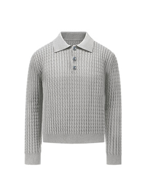 OKME 针织衫polo款高级感百搭时尚潮流男女休闲针织衫