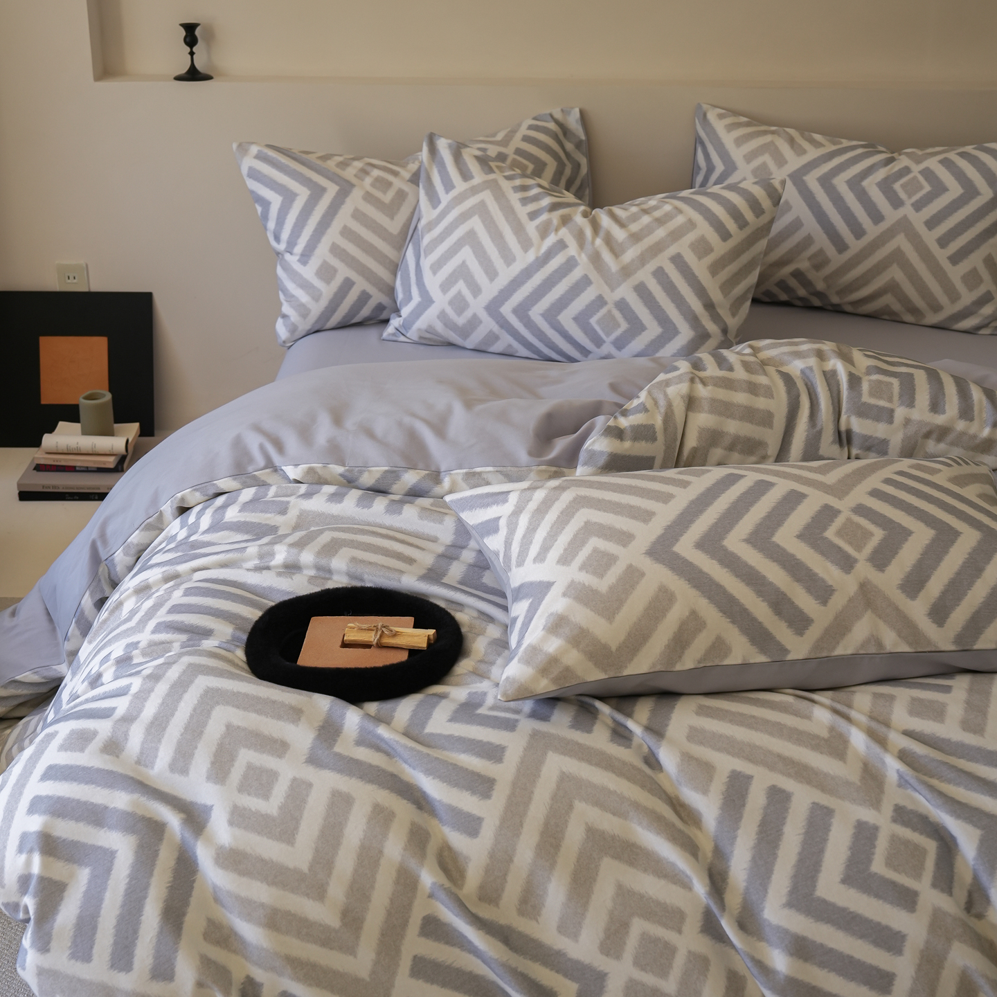 A类100%全棉磨毛四件套