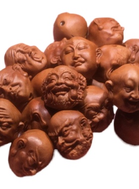 极速龙纹桃核18k罗汉非橄榄核十八罗汉手串男盘玩文玩小籽雕刻写