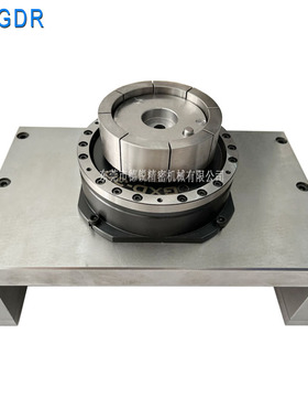 极速高精密膜片气动夹头GXtD-30压缩机涡旋盘动盘静盘夹持铣削空