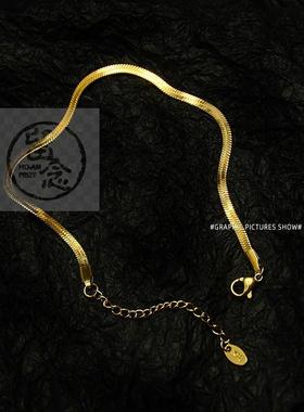 极速。Le blade foot chain titanium steel maNterial fadeless