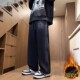 新款 卫裤 青少年男生直筒运动裤 2025春秋季 时尚 潮牌宽松百搭款 长裤