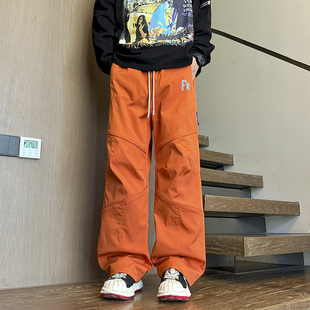 多巴胺软壳冲锋裤男女同款秋季户外技能防水登山裤工装休闲裤