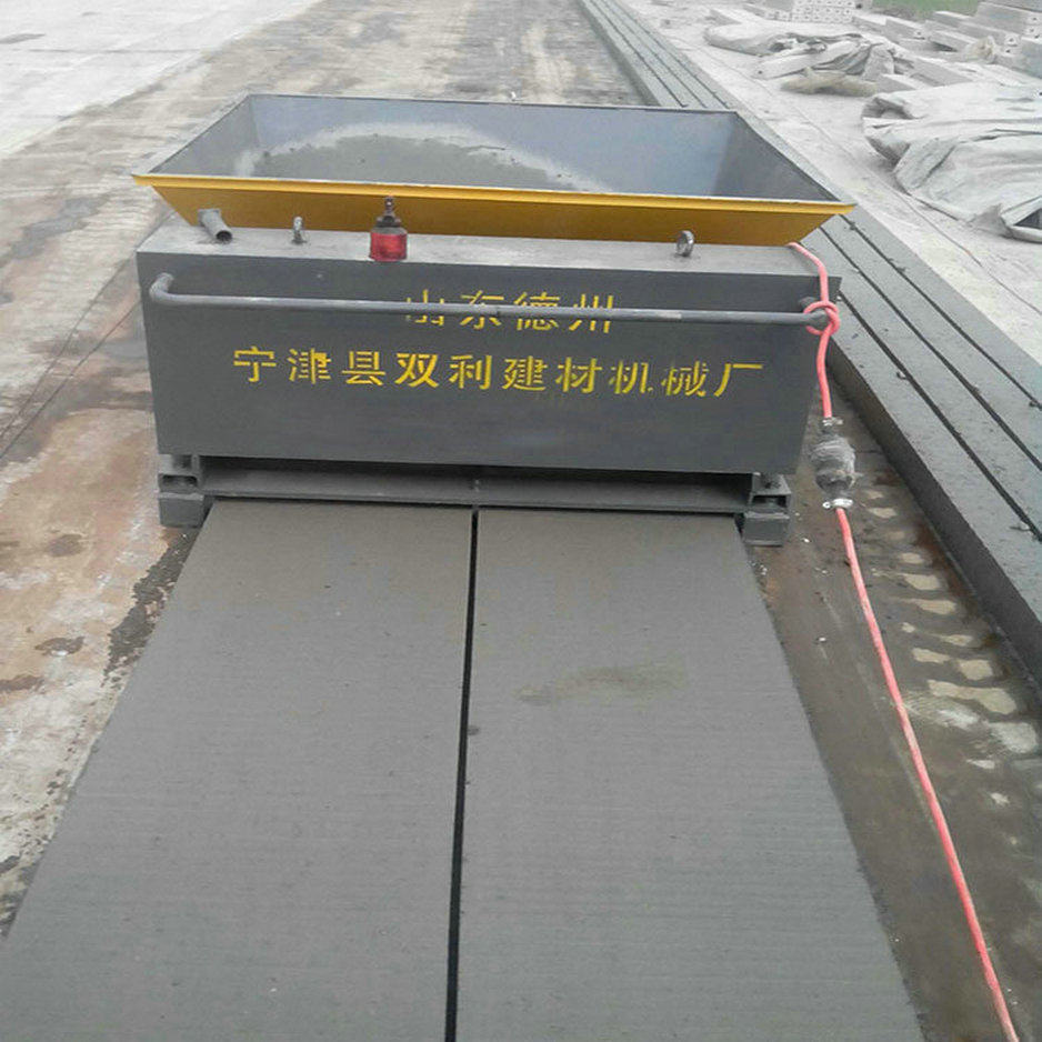 推挤式围墙板机水泥薄板机水泥围墙板设备葡萄架立柱机预制立柱机