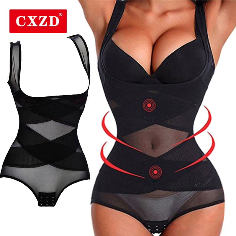 速发Bodysuit Women Shapewear Body Shaper Belly Sheath Waist