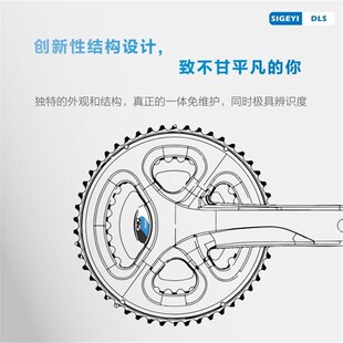 极速SIGEYI思各异 DLS双边x单边功率计 禧玛诺Shimano牙盘曲柄