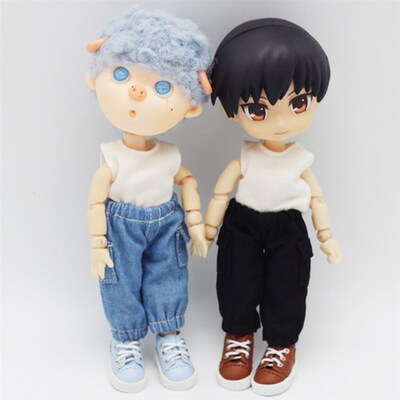 极速ob bjd Lhong Overalls Pant Doll Clothes for ob11,obitsu1