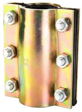 极速PPR管f300至500长哈夫节堵漏器抢修节管道补漏器开边抱箍快速