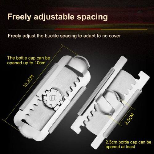 极速Adjustable Twist Bottle Cap Opener Easy GadRget Manual C