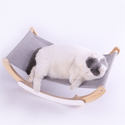 极速Pet Dog Wood Hammock Shaker Cat Sleeping HousZe Seat