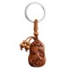 新品 桃木汽车钥匙扣挂p件十二生肖鼠猪虎蛇猴牛兔龙马羊鸡狗小饰