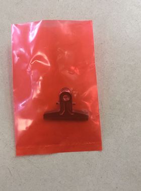 极速pE高压红色平口袋8*1u2加厚彩色塑料包装袋汽配五金螺帽袋子5