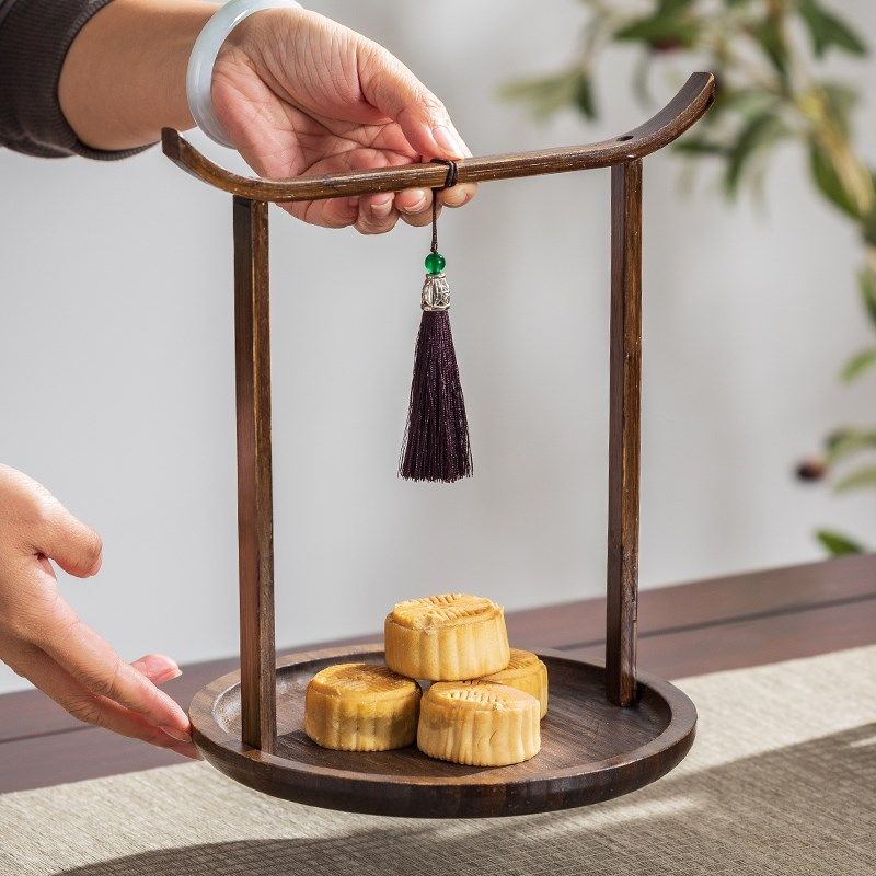 极速中式创意手提果盘复古茶点盘围D炉煮茶家用零食盒干果盘点心,餐饮具,果盆/果盘/果篮,淘宝优惠券,粉丝福利购,淘宝优惠卷