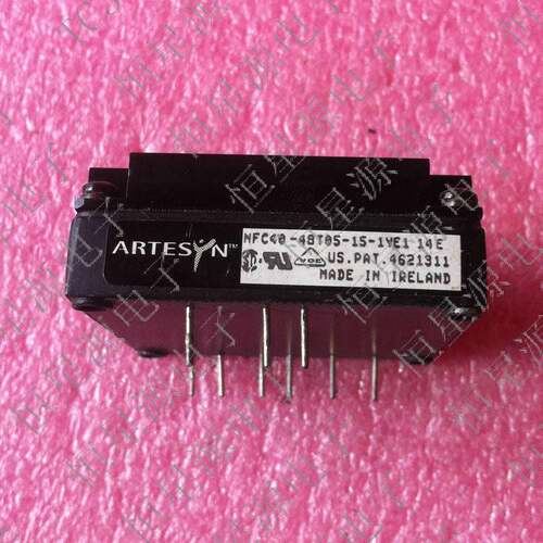 新品壹号NFC40-48T05-15-1Y ARTESYN隔离模块 DC-DCU 48V转5V 正