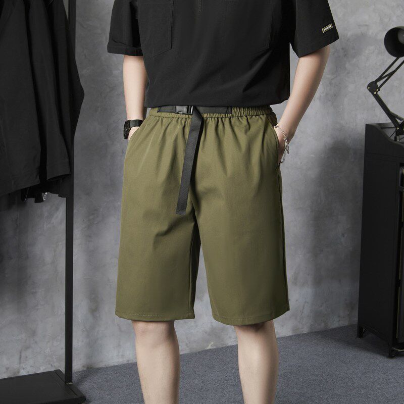 新品2025新h款短裤夏男士休闲薄款五分裤工装潮牌篮球裤宽松运动