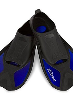 极速Snorkeligng Swim Fins featuring Short Blade Dive-Tech