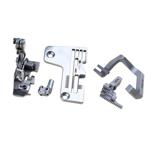 2043671针板牙齿压脚送布牙x针头飞马M800拷边机五线薄料针位组件