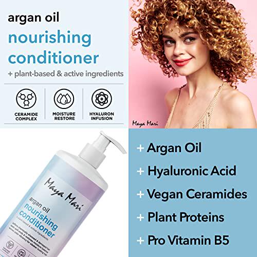 极速Maya Margi?Argan Oil Nourishing?Conditioner Sulfate Fr