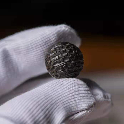 极速越南芽庄白奇楠沉香手串单珠 沉水级散珠天P珠保真diy配珠天