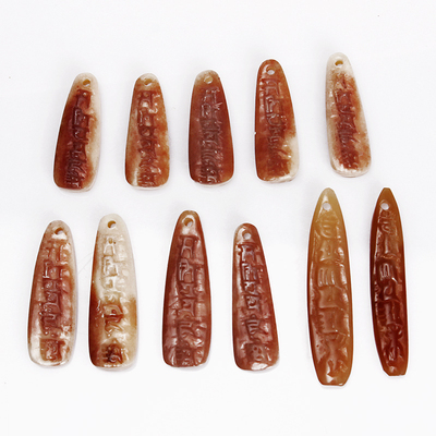 极速血骆驼骨无事牌骨片雕刻六字真言吊坠牌子DIYV配饰品文玩手把