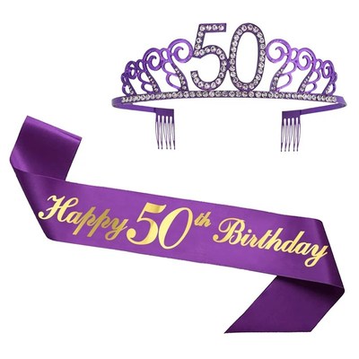 极速Birthdeay Party Decoration 18 21 30 40 50 Rose Gold Sati