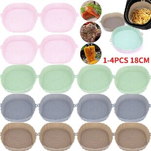 Silicone Oven 极速1 Reusable Liner 18CM GFryer 4PCS Air