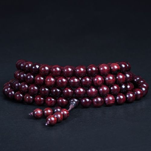 极速正宗海南黄花梨紫油梨手串男2.0老料对眼海黄R木质佛珠手链10