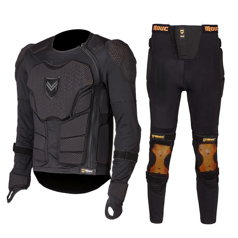 极速新款D3O侧开护甲可配护臀护膝男女滑雪护背衣护肘Z滑雪护具装