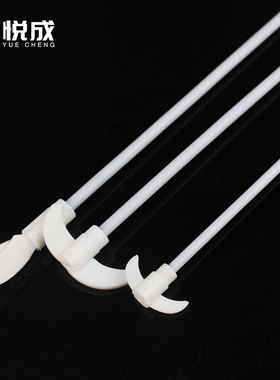 极速悦成 聚四氟搅拌棒 F4特氟龙搅w拌桨25 30 35 40 45 50cm聚四