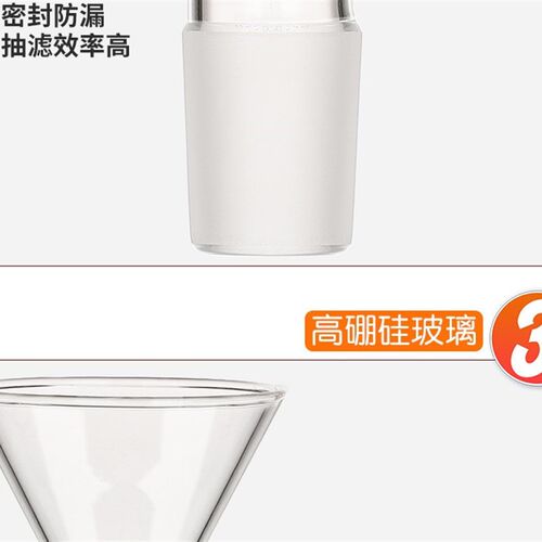 新品玻璃三角漏斗 磨口漏斗6r0 90 120MM 19 24 29口加料漏斗 滴