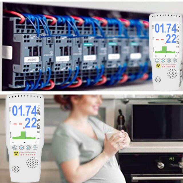 新品Handheld Geiger Counter Radioactive Nuclear RadiatZion D