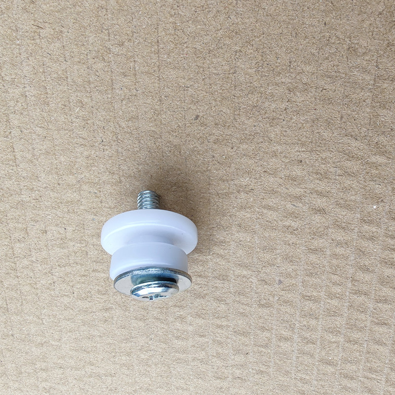 极速电视机挂架配件背面固定白色挂扣挂轮018019型架X配件螺丝包