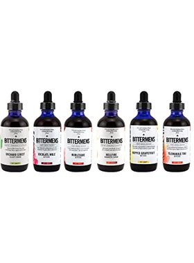 极速Collectionk Set, Bittermens Cocktail Bitters Collectio