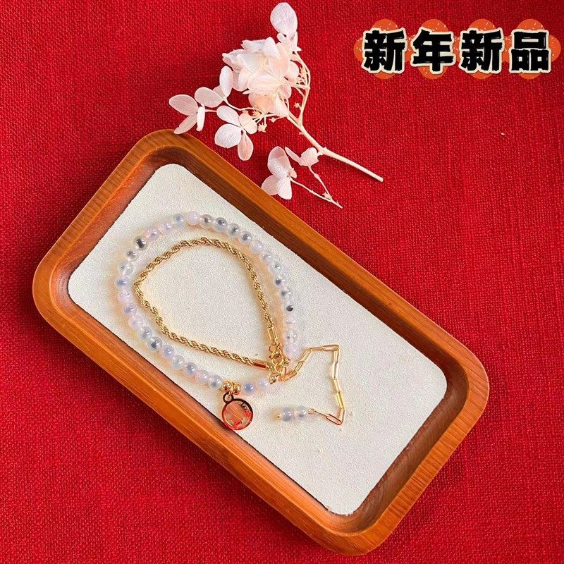 极速香灰b半塘珠链手串北京法物流通处宫里代请新年新品可调节送