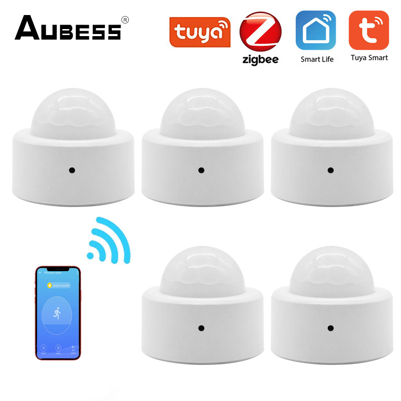 新品Zigbee3.0 Tuya Human Body SeCnsor PIR Motion Sensor Wire
