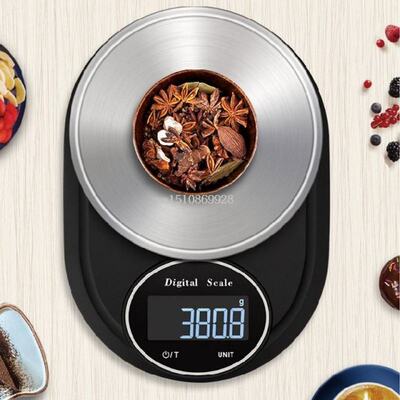 极速1/2/3/5Kg 0.1g Digital Kitchen Scale High Precision. Bak