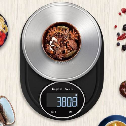 极速1/2/3/5Kg 0.1g Digital Kitchen Scale High Precision. Bak